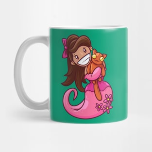 Princess and Kitty Mug